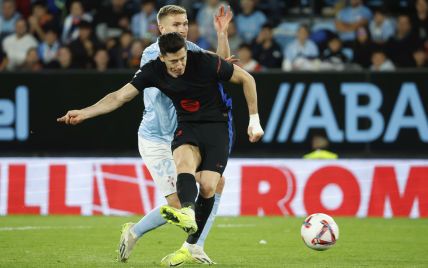 “Barcelona” perdeu a vitória no jogo do campeonato espanhol em dois minutos em minoria (vídeo)