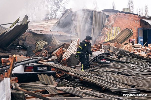 Os ocupantes atingiram Sumy com um foguete, o OVA relatou as consequências do ataque (FOTO)