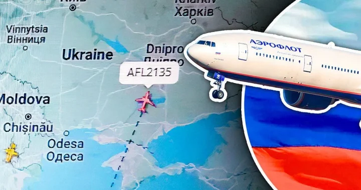 Um avião da Rússia foi avistado sobre a Ucrânia: um especialista explicou o que aconteceu