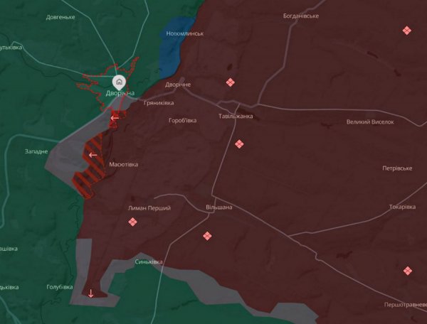 As tropas de Putin avançaram para a região de Kharkov — /p>Foto — deepstatemap.live </p>
<p>Anteriormente, nosso portal de informações escreveu sobre o fato de que as tropas de Putin capturaram recentemente cinco assentamentos na região de Donetsk.</p>
<p><!--noindex--></p>
<p><a rel=