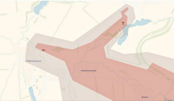 Os invasores conseguiram avançar perto de vários assentamentos na região de Donetsk e em Toretsk;&mdash ; DeepState (MAP)