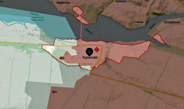 As tropas de Putin avançaram em Toretsk e Kurakhovo; DeepState (MAP)