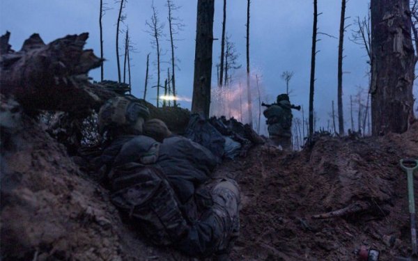 Soldados da Guarda Nacional repeliram uma tentativa de atacar os russos em ATVs