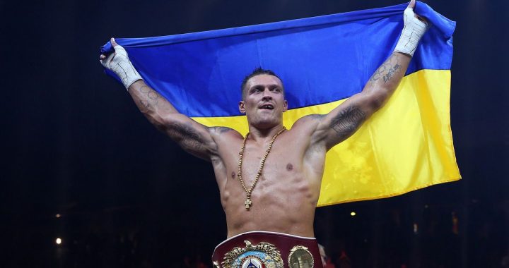 Usyk recebeu três prêmios de prestígio da revista The Ring (foto)