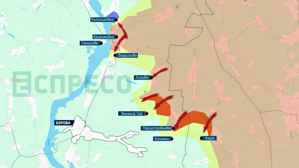 A Guarda Nacional falou sobre a situação atual na direção de Kupyansk (MAP)