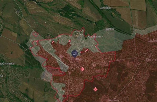 As tropas de Putin avançaram em vários assentamentos da região de Donetsk; DeepState (MAP)