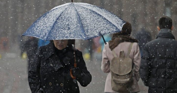 Clima na Ucrânia em 24 de janeiro: chuva e granizo na maioria das regiões