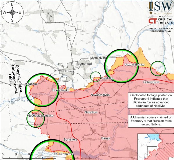 ISW analisou os sucessos das Forças Armadas Ucranianas na direção de Pokrovsk (MAP)