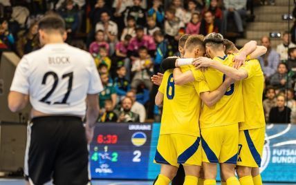  Destruição total: seleção ucraniana de futsal derrotou mais uma vez a Alemanha na qualificação para o Euro 2026 