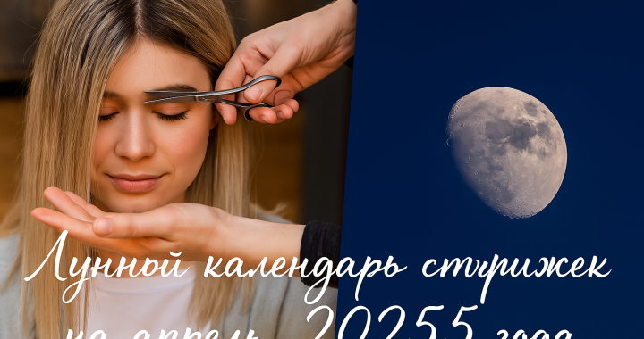 Calendário lunar de cortes de cabelo para abril de 2025: dias favoráveis e desfavoráveis