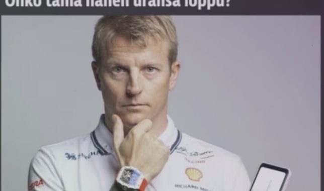 O nome de Kimi Raikkonen está sendo usado ilegalmente por golpistas