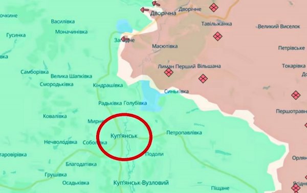 Os ocupantes cruzaram o rio Oskol na região de Kharkiv - OSGV "Khortytsya" (MAP)