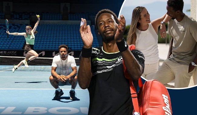 Gael Monfils: “Se não fosse por Elina, eu já teria encerrado minha carreira – ela encontrou as palavras e me ajudou a reacender esse fogo interior”