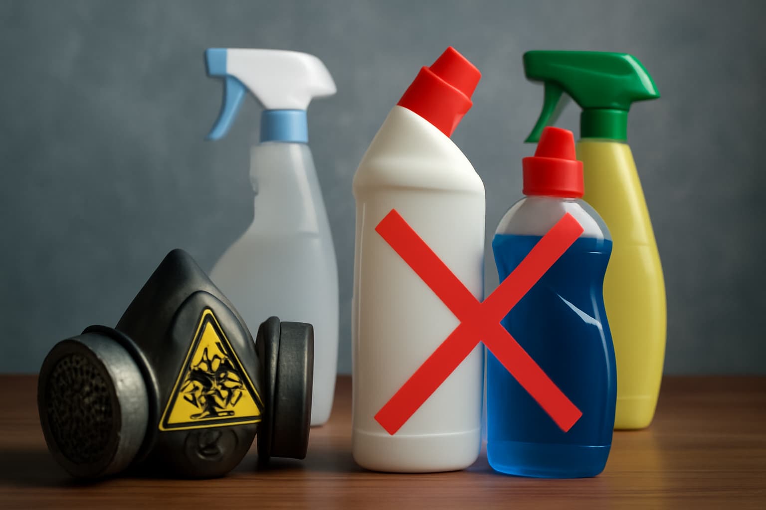 O que não se deve misturar na limpeza: combinações perigosas