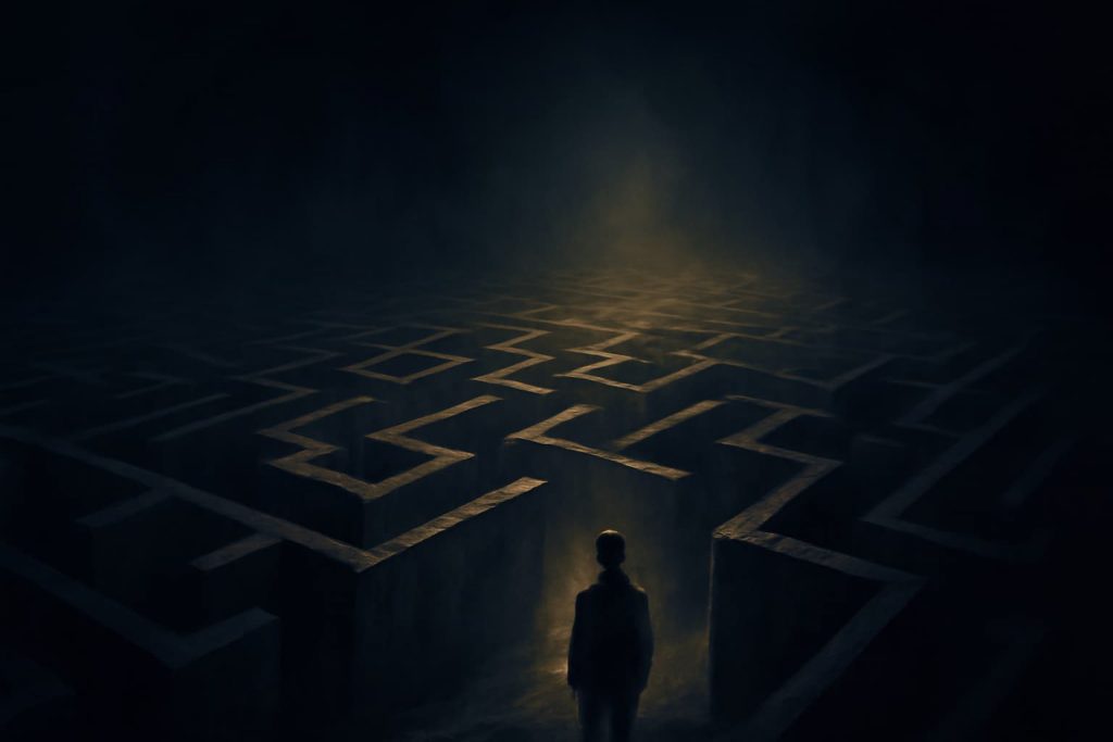 O que significa sonhar com escuridão ou labirinto: principais interpretações