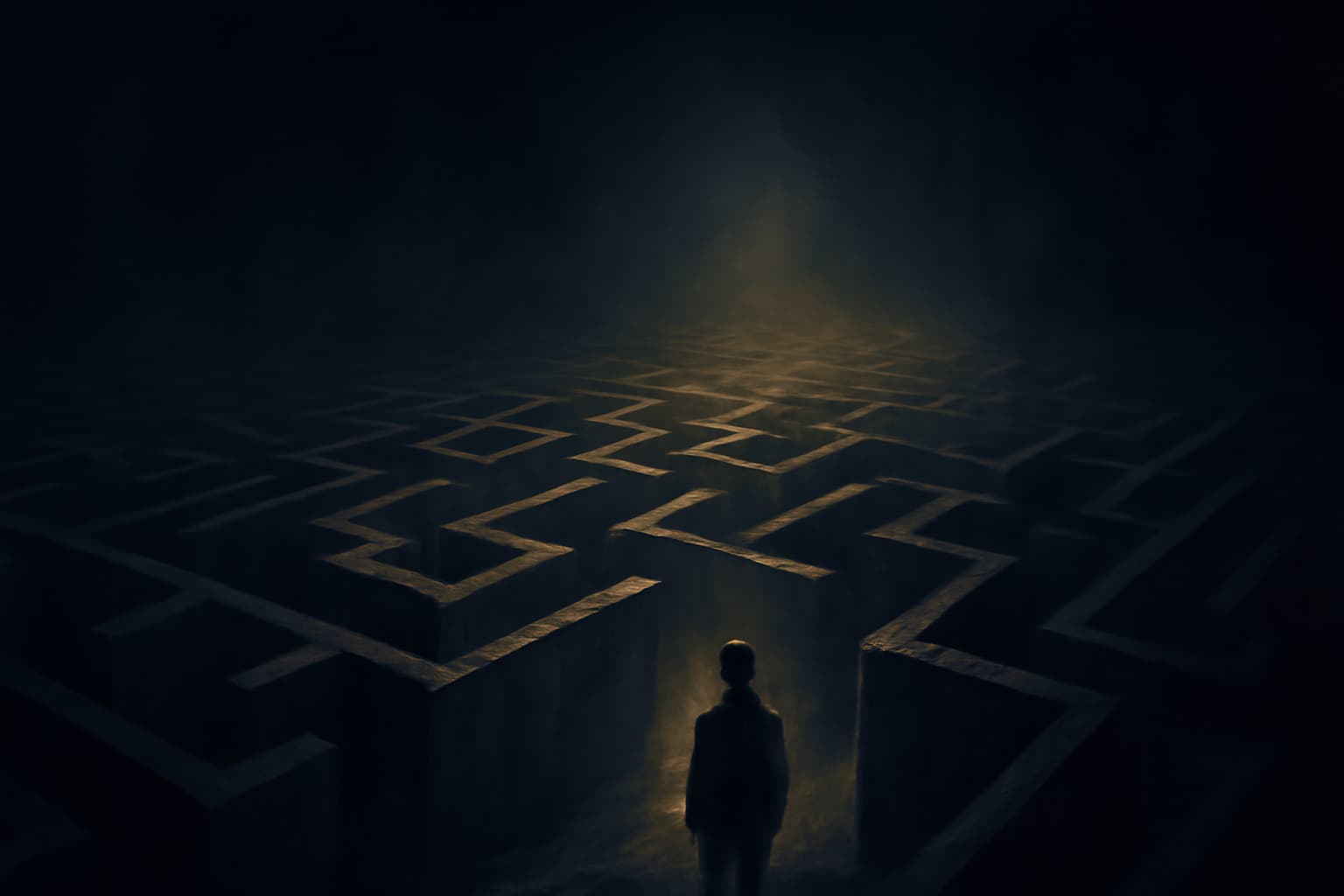 O que significa sonhar com escuridão ou labirinto: principais interpretações