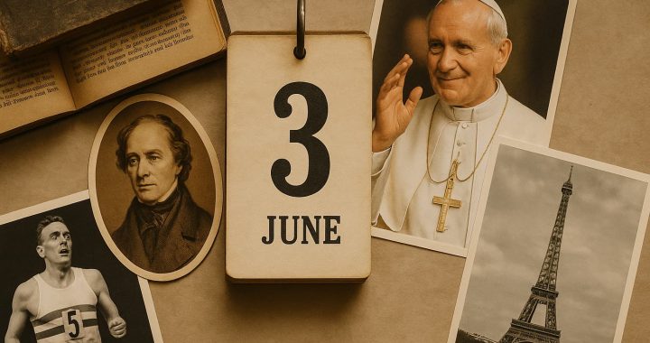 O que aconteceu em 3 de junho: os eventos mais importantes e nomes famosos