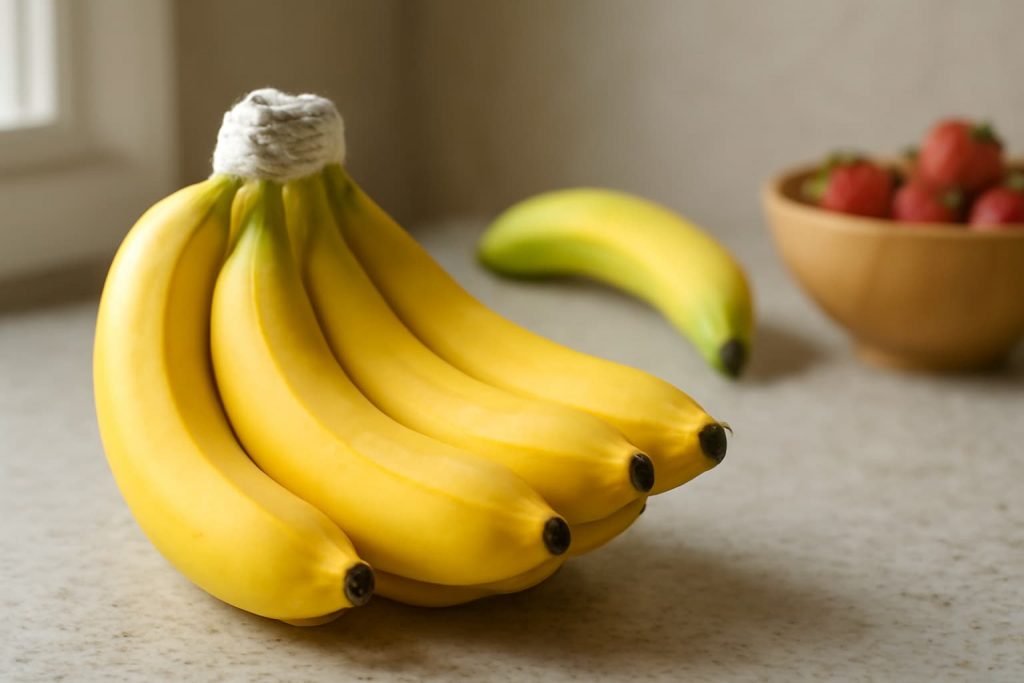 Mantemos as bananas frescas: o que fazer para que não estraguem