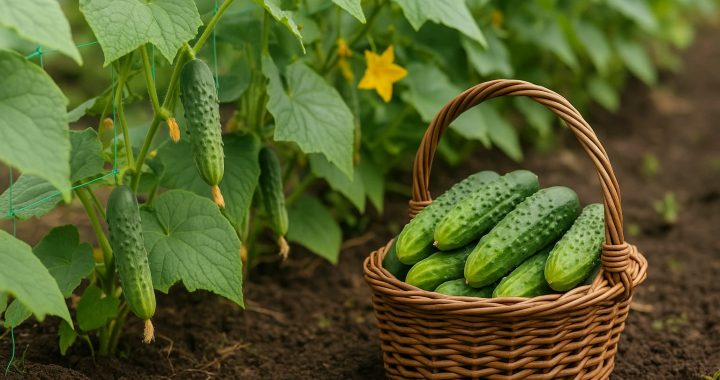 Pepinos sem produtos químicos: como colher uma safra abundante de forma natural