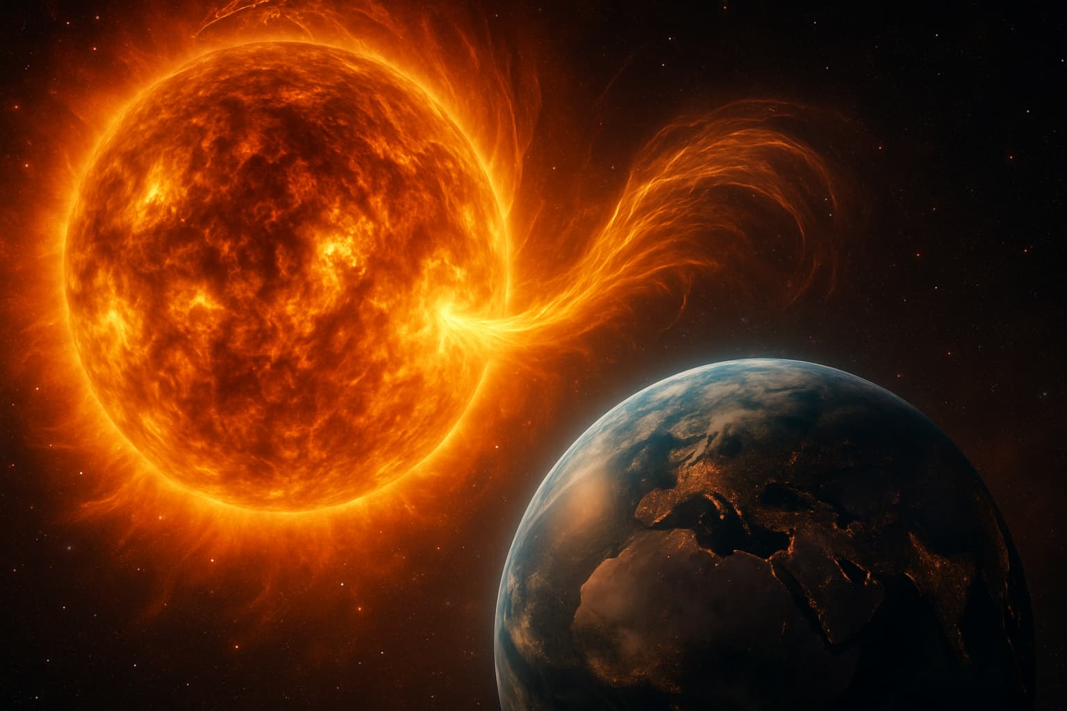Tempestade magnética em 24 de maio de 2025: o que esperar