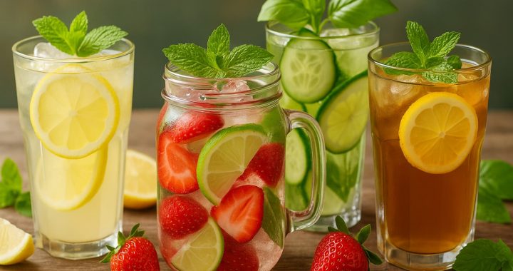 O que beber no calor: receitas de bebidas refrescantes