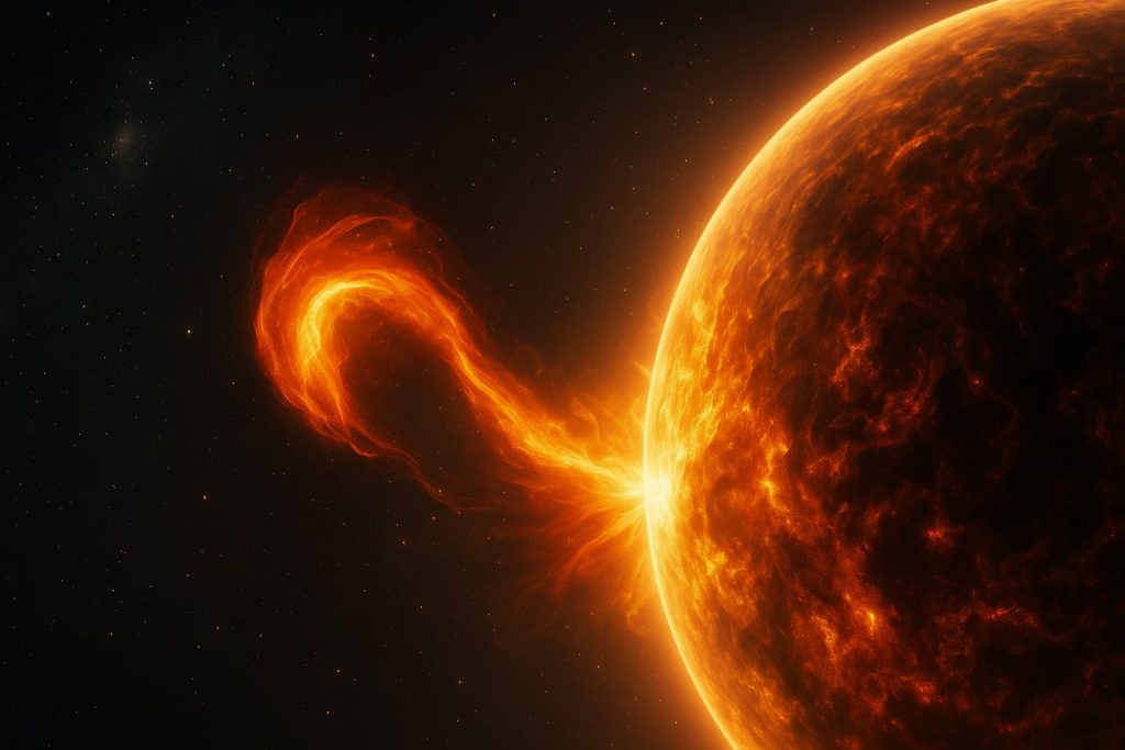 Tempestade magnética em 13 de junho de 2025: quando esperar o pico de atividade