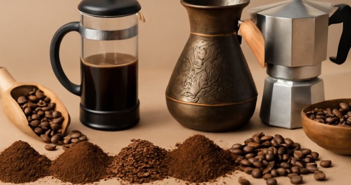 Como escolher a moagem ideal de café para diferentes métodos de preparo