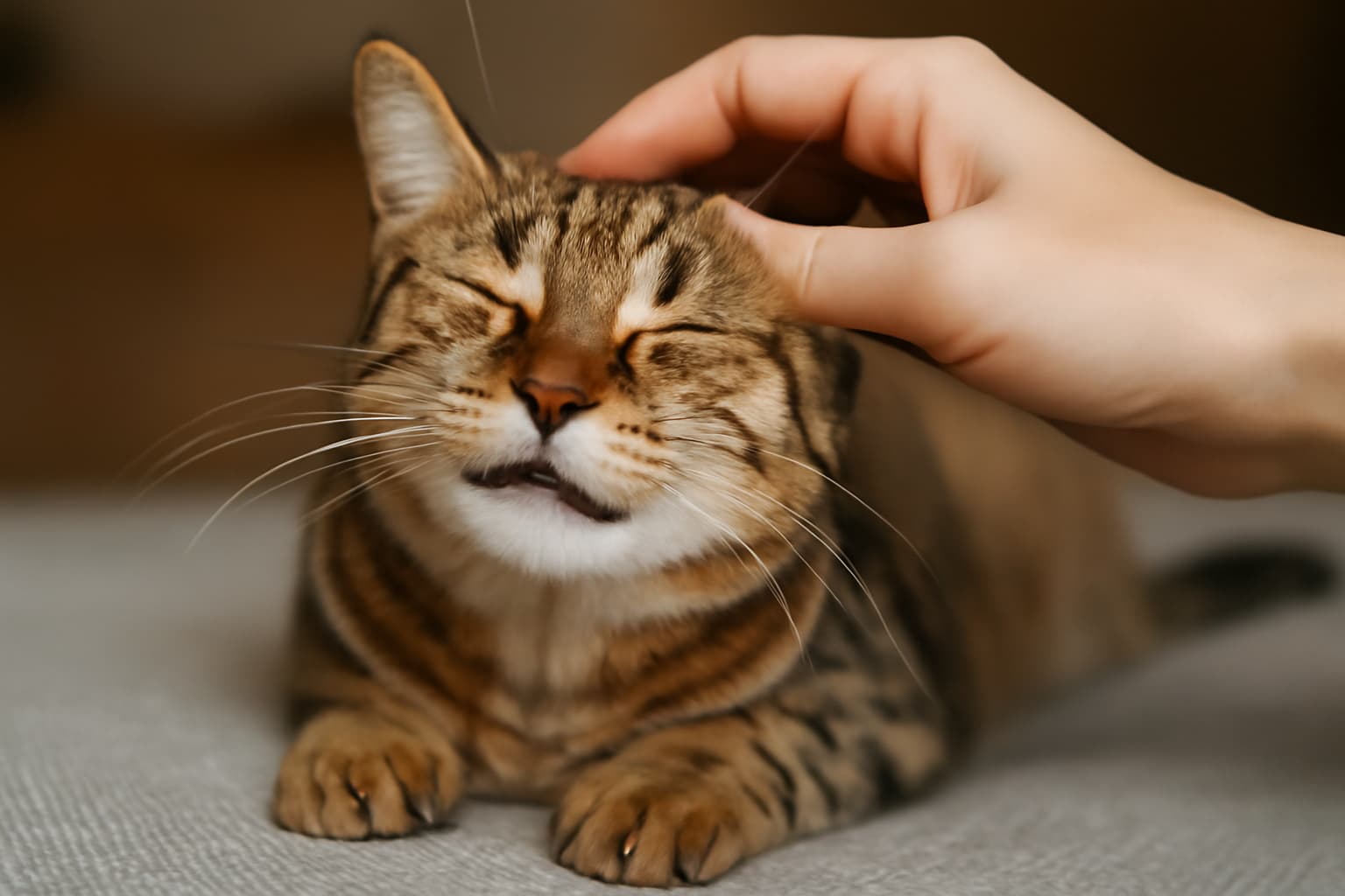 Por que o gato ronrona e o que isso significa para sua saúde?