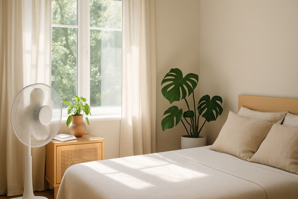 Como resfriar um quarto no calor sem ar-condicionado