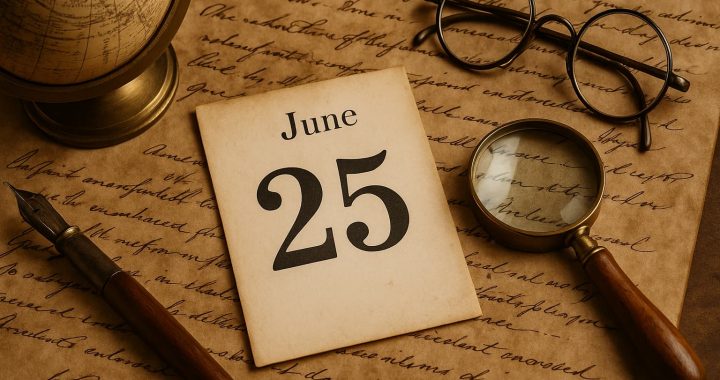 Eventos interessantes em 25 de junho na história: o que aconteceu neste dia?