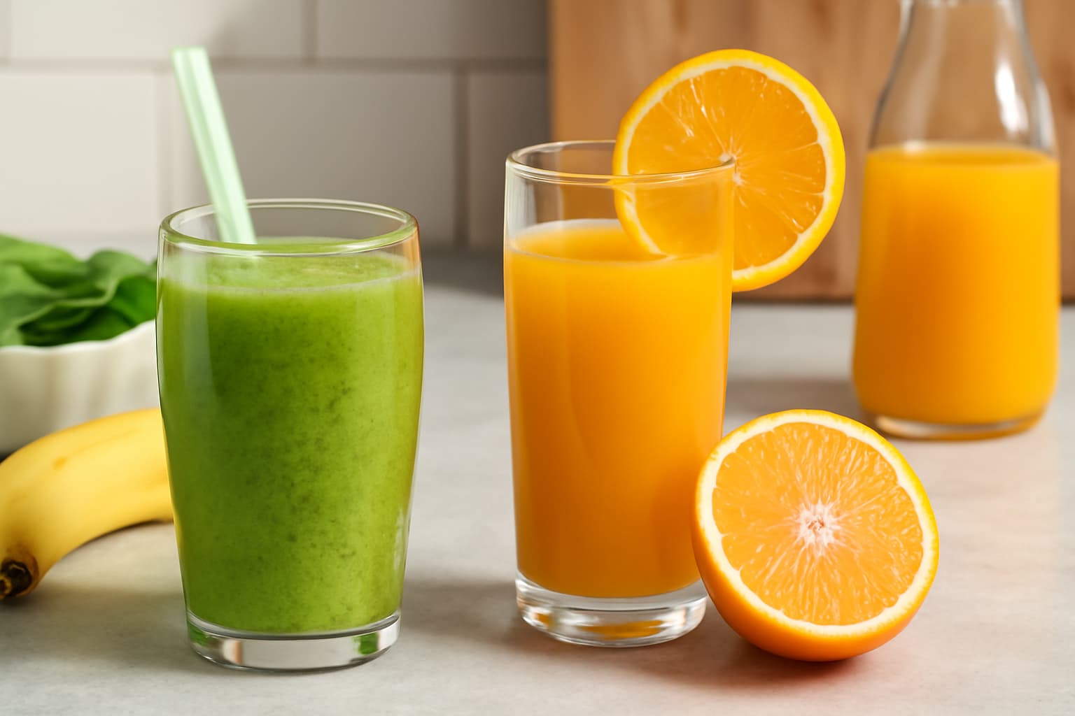Como preparar smoothies e sucos frescos: diferenças e receitas