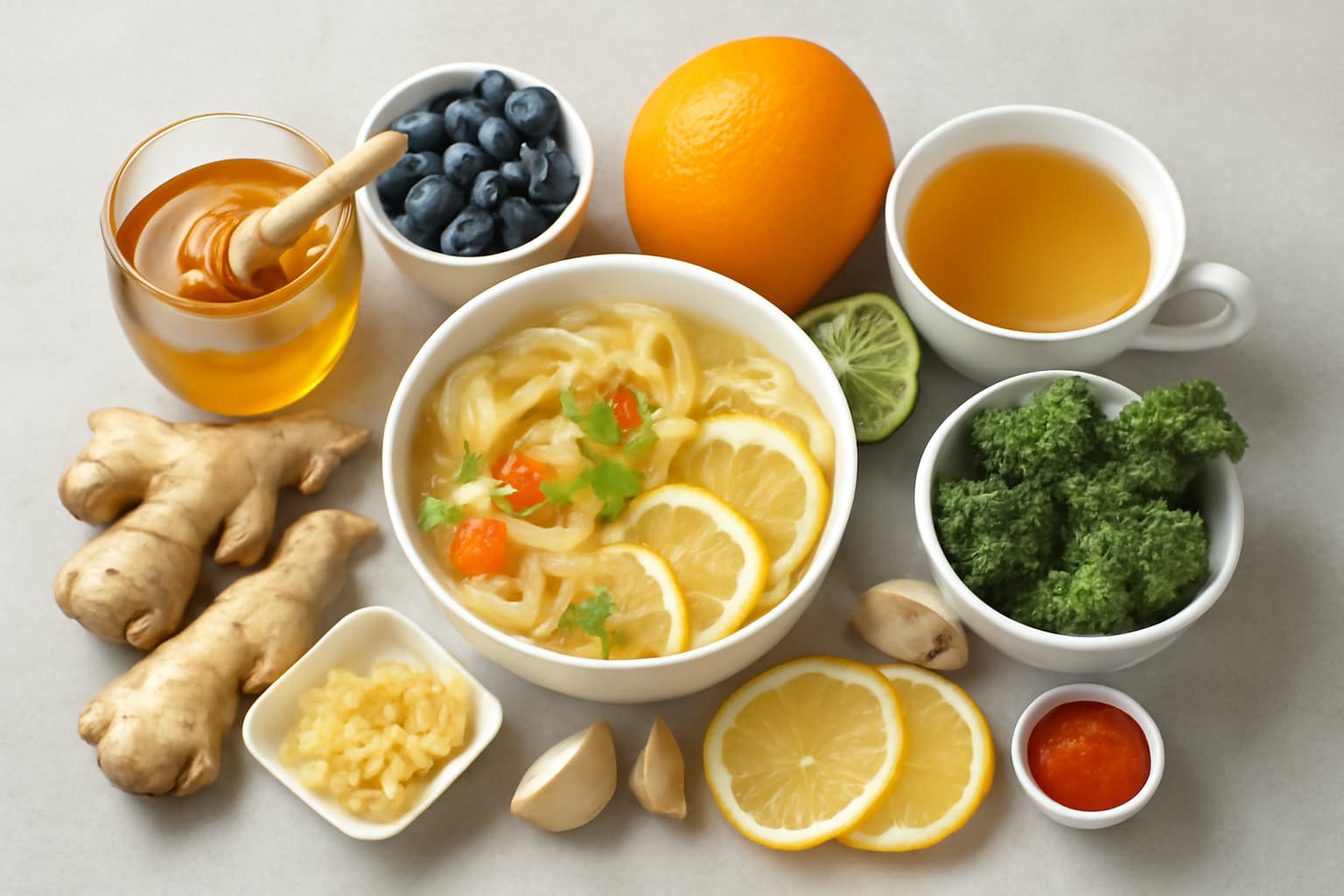 O que comer durante a gripe para uma recuperação mais rápida: alimentos úteis para a recuperação