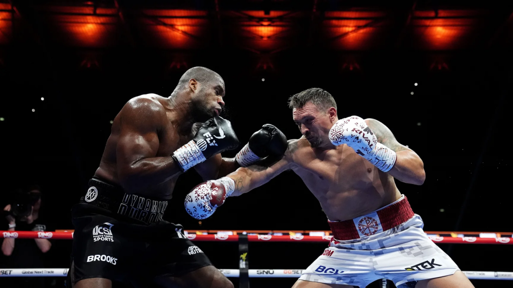 Usyk derrotou Dubois e tornou-se campeão mundial absoluto