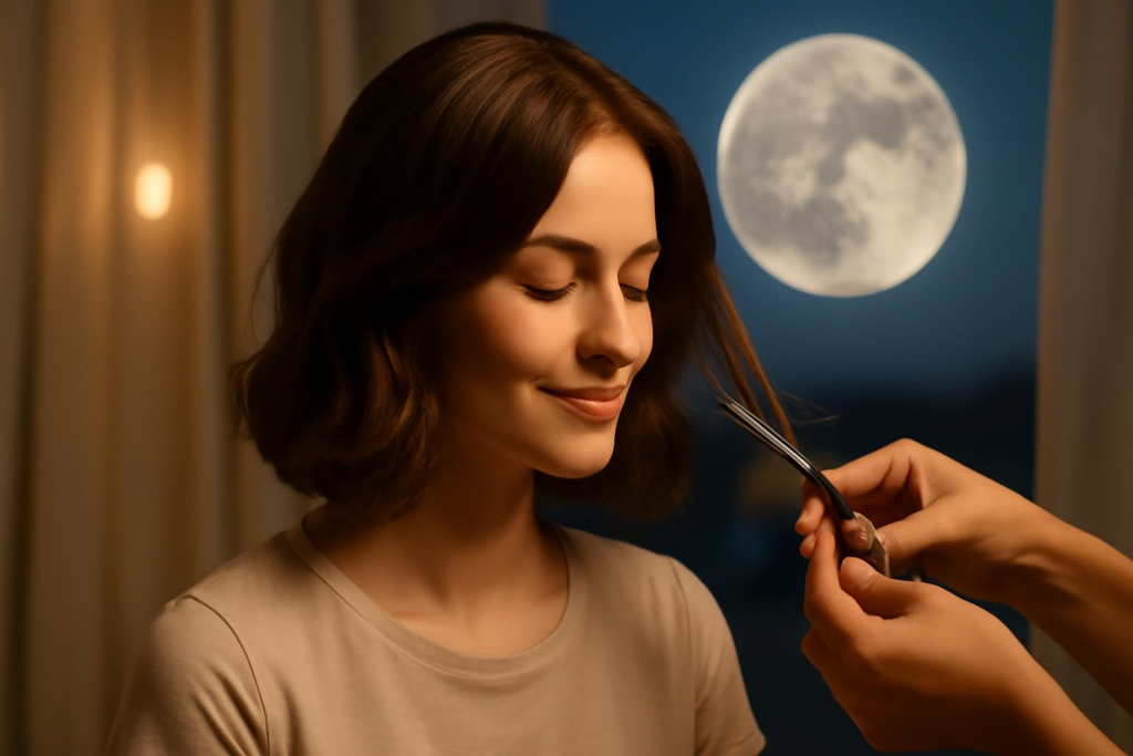 Quando é melhor cortar o cabelo segundo o calendário lunar