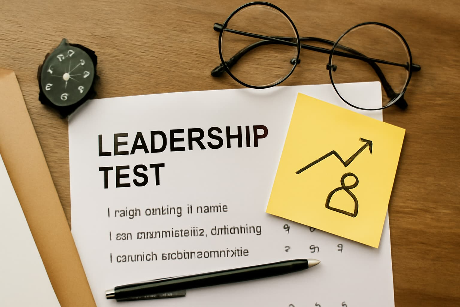Teste de qualidades de liderança