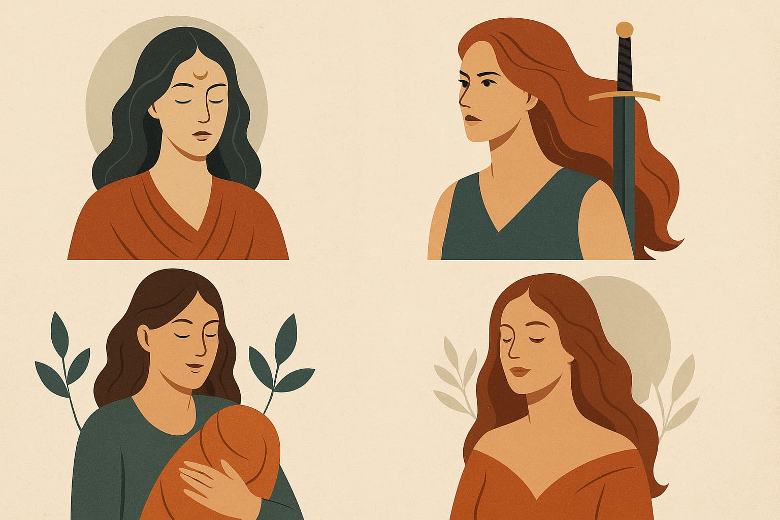 Qual energia feminina domina você agora?