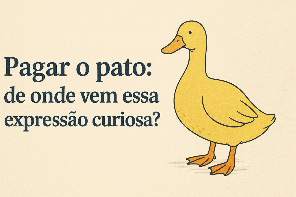 O que significa “pagar o pato”?