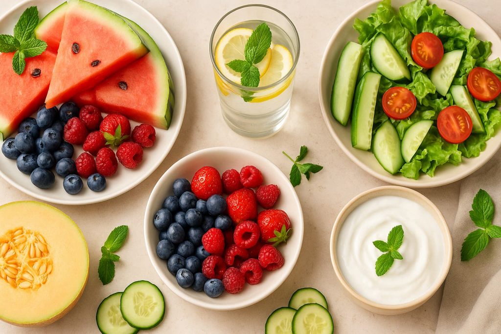 Alimentação no calor: como se manter fresco e cheio de energia