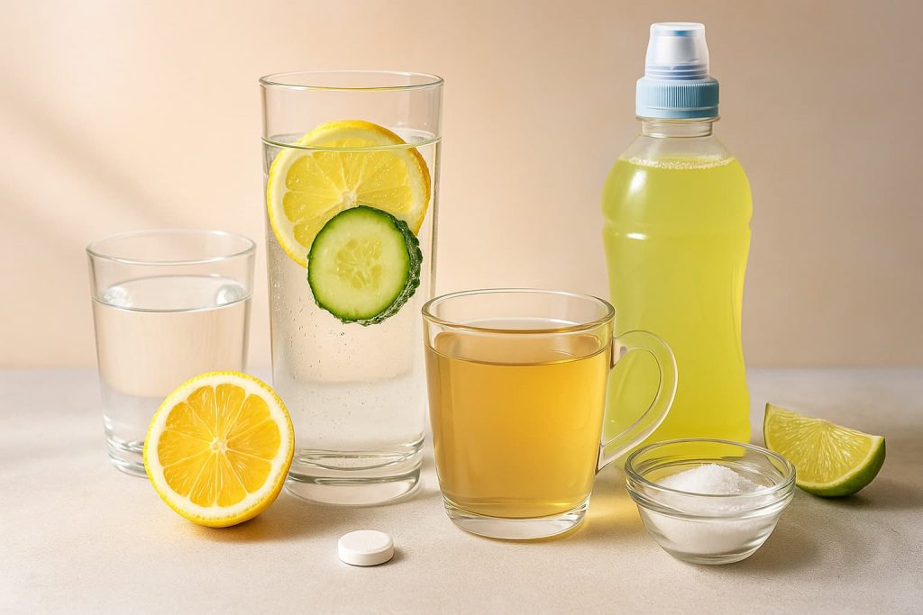 Primeiros socorros para insolação: bebidas para recuperação