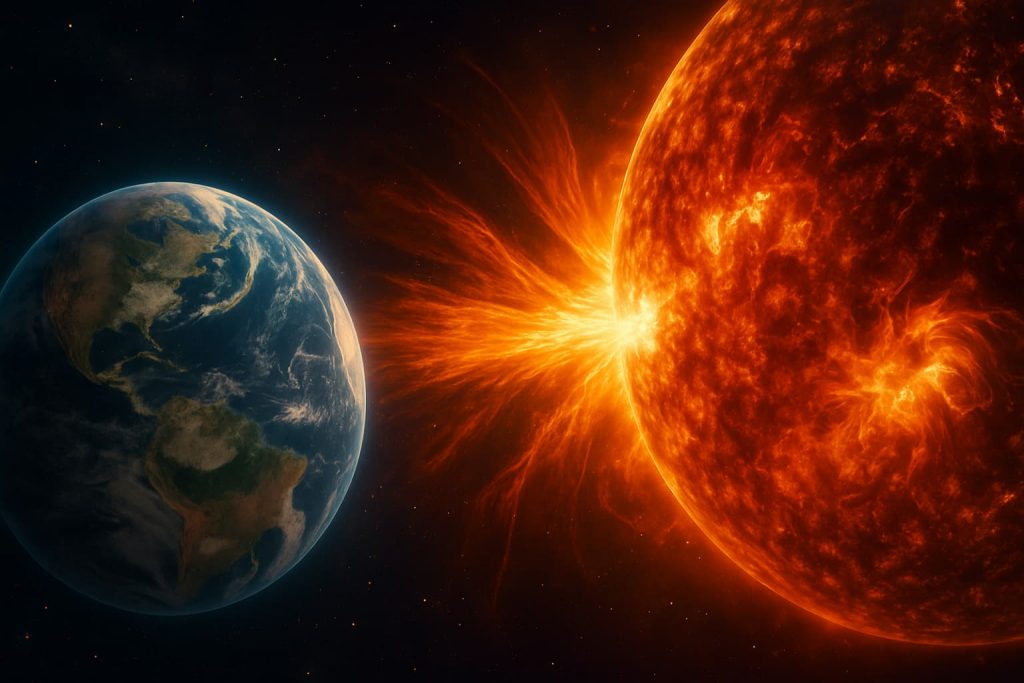 Tempestade magnética de 8 de julho de 2025: quem está em risco