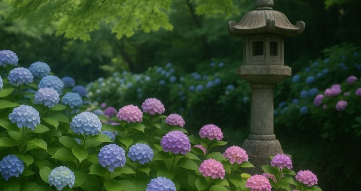 Onde florescem as hortênsias mais bonitas do Japão