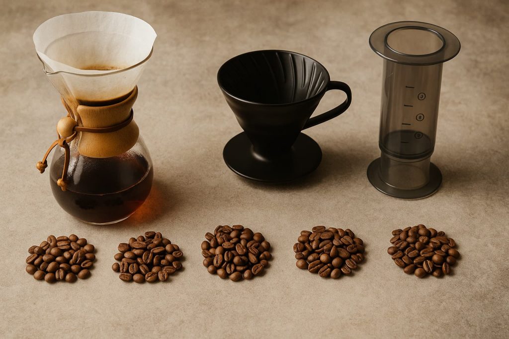 Melhores cafés para V60 e Chemex