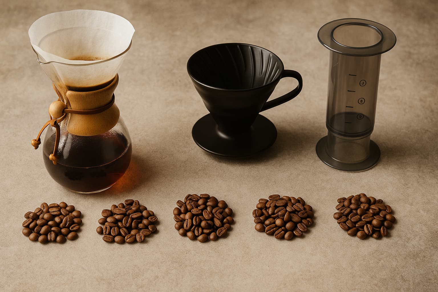 Melhores cafés para V60 e Chemex