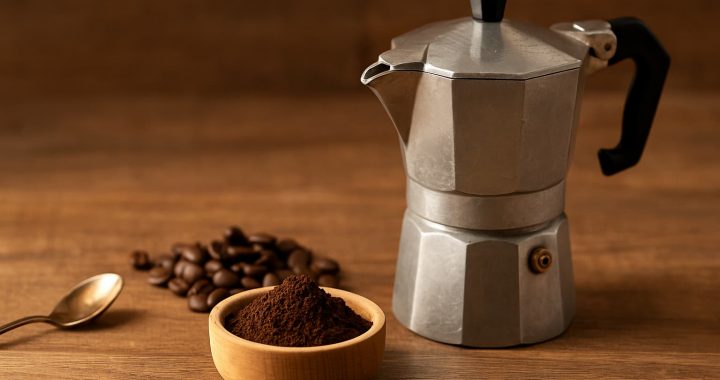 Qual moagem é adequada para cafeteira italiana