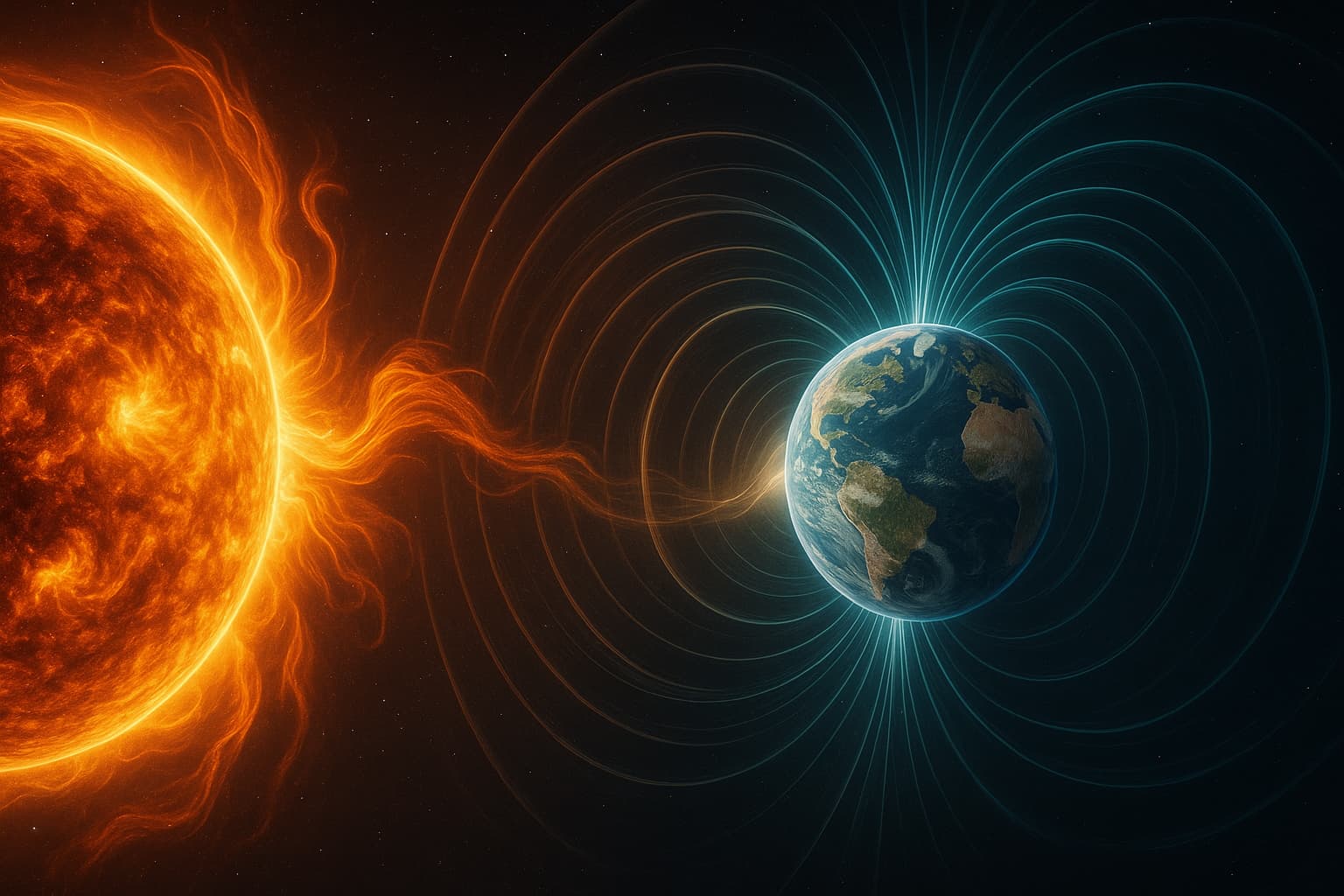Tempestade magnética de 13 de julho de 2025: previsão e conselhos