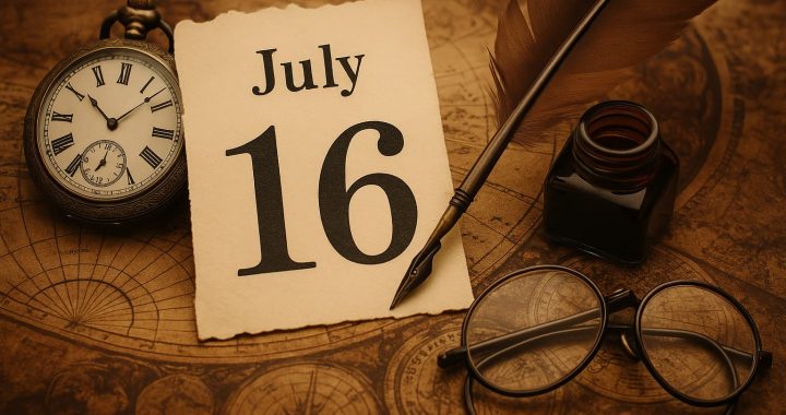Fatos e eventos de 16 de julho: calendário histórico