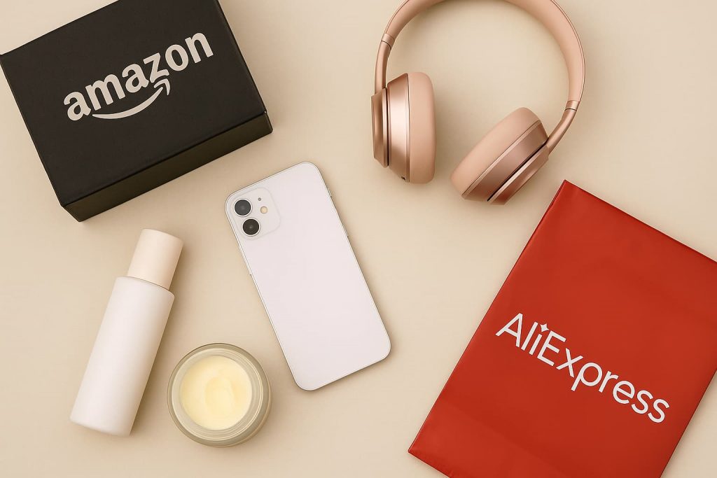 O que mais se compra na Amazon e AliExpress 2025