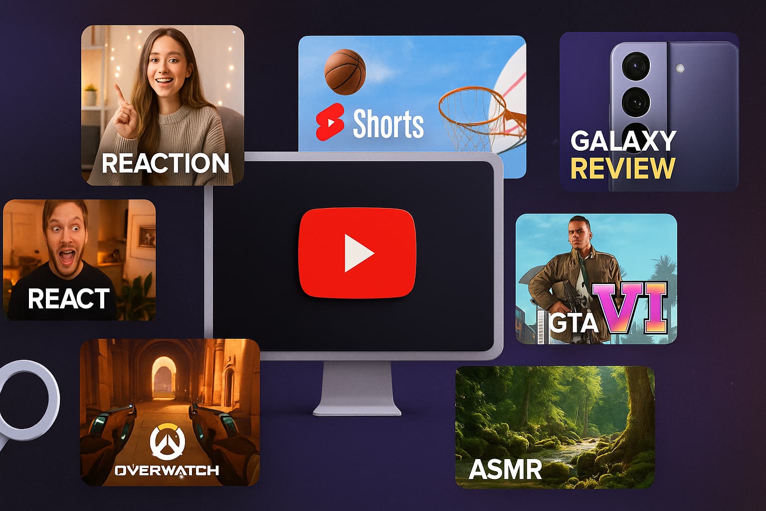 Conteúdo top do YouTube: o que está na moda em 2025