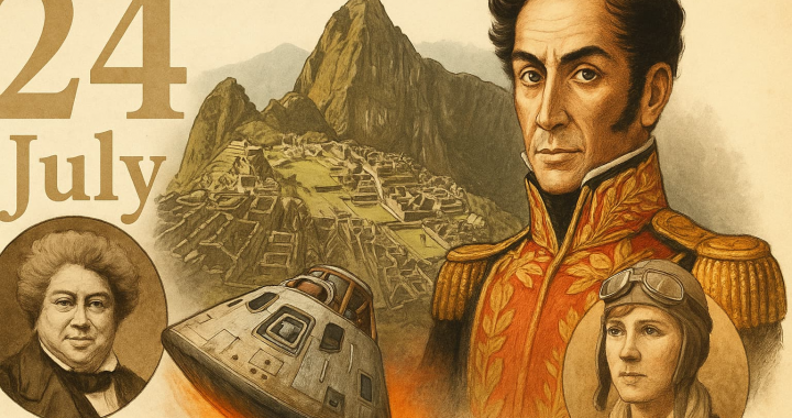 O que aconteceu em 24 de julho: eventos históricos