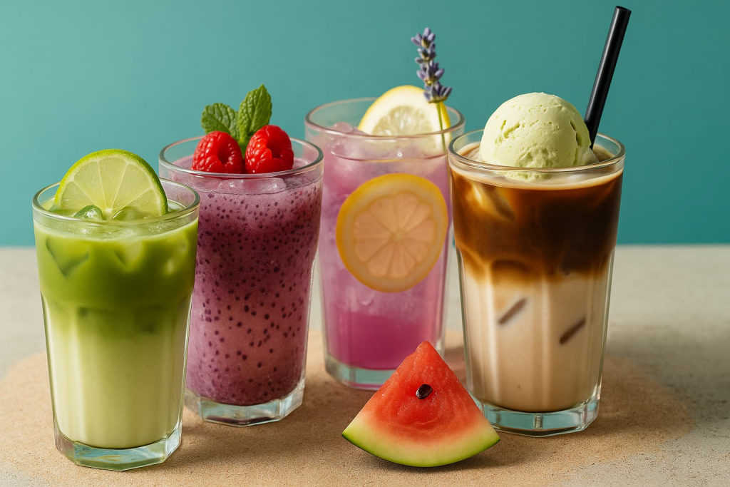 As melhores bebidas do verão 2025